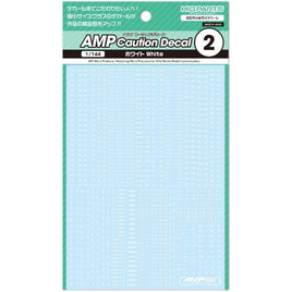 AMP02-144-OWH 1/144 AMP02 コーションデカール ホワイト(1枚入)