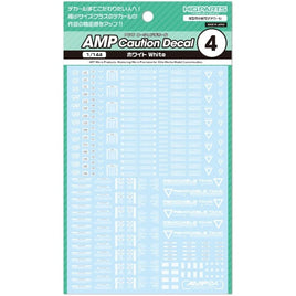 AMP04-144-OWH 1/144 AMP04 コーションデカール ホワイト(1枚入)