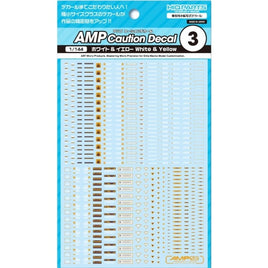 AMP03-144-WAY 1/144 AMP03 コーションデカール ホワイト&イエロー(1枚入)