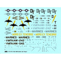 1/72 F/A-18D ATRS ホーネット 改造パーツ&デカール