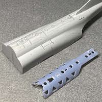 7206 Raf.Avi. 1/72 ファントム (空軍型) ドーサルモールド用テンプレート (ハセガワ)