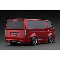 IG2806 IGモデル 1/18 T・S・D WORKS HIACE Red Metallic