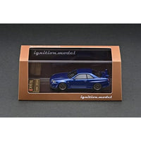 IG2939 IGモデル 1/64 Nissan Skyline GT-R V-spec Ⅱ (R34) Bayside Blue