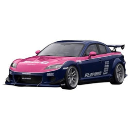 IG3181 IGモデル 1/18 Mazda RX-8 (SE3P) RE Amemiya Blue/Pink
