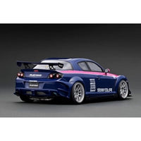 IG3181 IGモデル 1/18 Mazda RX-8 (SE3P) RE Amemiya Blue/Pink
