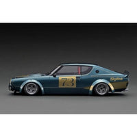 IG3216IGモデル 1/18 LB-WORKS Kenmeri 2Dr Blue Green Metallic
