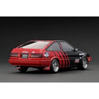 IG3284 IGモデル 1/18 Toyota Sprinter Trueno 3Dr GT Apex (AE86) Black/Red