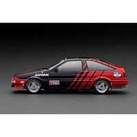 IG3284 IGモデル 1/18 Toyota Sprinter Trueno 3Dr GT Apex (AE86) Black/Red