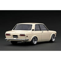 IG3305 IGモデル 1/18 Datsun Bluebird (510) White