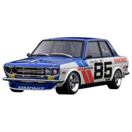IG3309 IGモデル 1/18 Datsun Bluebird (510) White/Blue #85