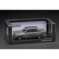 IG3310 IGモデル 1/18 Datsun Bluebird (510)  Gun MetallicWith Engine