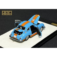 PGM-640503-1 PGM 1/64 Porsche 356 Light Blue/Orange