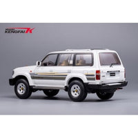 TK-KF032-1 KENGFAI 1/18 Toyota Land Cruiser VX-R (LC80) White