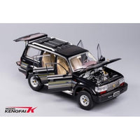 TK-KF032-2 KENGFAI 1/18 Toyota Land Cruiser VX-R (LC80) Black