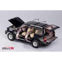 TK-KF032-2 KENGFAI 1/18 Toyota Land Cruiser VX-R (LC80) Black