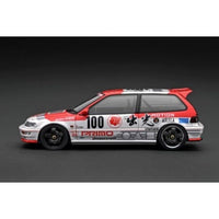 IG3507 IGモデル 1/18 Honda CIVIC (EF9) SiR White/Red