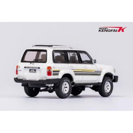 TK-KF031-1 KENGFai 1/64 Land Cruiser Pearl White