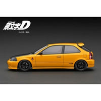 IG3629 IGモデル 1/18 INITIAL D Honda CIVIC (EK9) Type R  Yellow