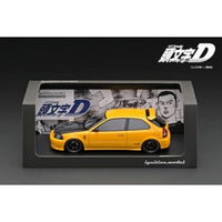 IG3629 IGモデル 1/18 INITIAL D Honda CIVIC (EK9) Type R  Yellow