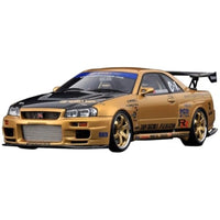 IG3847 IGモデル 1/18 TOP SECRET 34GT-R (BNR34)  Gold