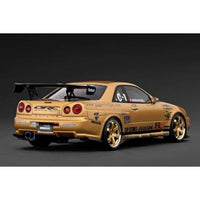 IG3847 IGモデル 1/18 TOP SECRET 34GT-R (BNR34)  Gold