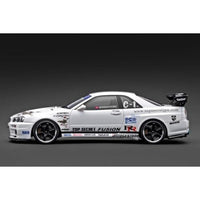 IG3849 IGモデル 1/18 TOP SECRET 34GT-R (BNR34)  White