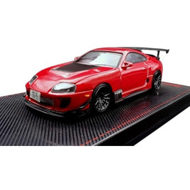 IG3882 IGモデル 1/64 Toyota Supra (JZA80) RZ Red