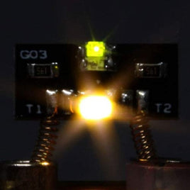 G-03 光り分けライト基板 電球色+緑A (GM 名鉄3500系、3100系、5700系、6500系(金魚鉢)など)