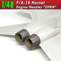 1/48 F/A-18ホーネット エンジンノズル'オープンタイプ'