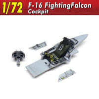 1/72 F-16 単座コクピット
