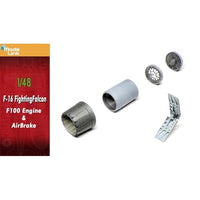 V48172 1/48 F-16ファイティングファルコン F100エンジン&エアブレーキ