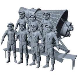 1/144 NASA マーキュリーカプセル+マーキュリーセブン