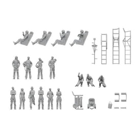 1/144 USAF パイロット&グランドクルー set