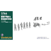 1/144 USAF パイロット&グランドクルー set