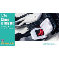 1/24 シューズ&シューズトレイ
