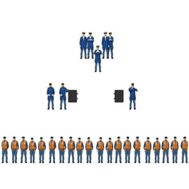 1/350 JMSDF 潜水艦クルーフィギュア 30体set