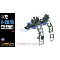 1/72 F-2A/B パイロットプリフライトset 3Dプリンター出力 UVレジン製 ディテールアップパーツ