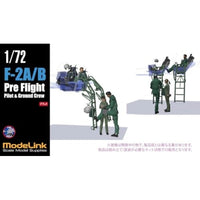 1/72 F-2A/B パイロットプリフライトset 3Dプリンター出力 UVレジン製 ディテールアップパーツ