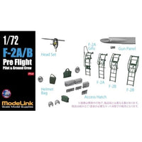 1/72 F-2A/B パイロットプリフライトset 3Dプリンター出力 UVレジン製 ディテールアップパーツ