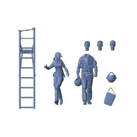 1/72 F-15J 空自パイロット&グランドクルーset