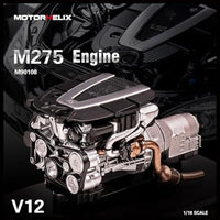 M90108 MOTORHELIX 1/18 メルセデス・ベンツ M275 V12 エンジン(W221 version)
