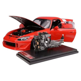 M85112 MOTORHELIX 1/18 ホンダ S2000 TYPE S 2007 ニューフォーミュラレッド