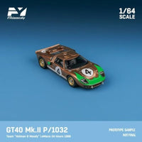 FY64089 Finclassically 1/64 GT40 Mk.II P1032 'Holman & Moody' LeMans 24 Hours 1966 #4 Brown