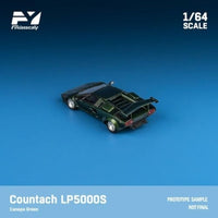 FY64091 Finclassically 1/64 Countach LP5000S  Canepa green with wing