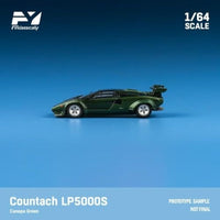 FY64091 Finclassically 1/64 Countach LP5000S  Canepa green with wing