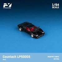 FY64093 Finclassically 1/64 Countach LP5000S  Metallic black