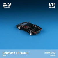 FY64093 Finclassically 1/64 Countach LP5000S  Metallic black