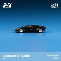 FY64093 Finclassically 1/64 Countach LP5000S  Metallic black