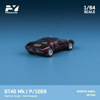 FY64094 Finclassically 1/64 GT40 Mk.I P1069 Boliangdi wine red Road Car Version