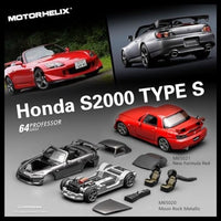 M65020 MOTORHELIX 1/64 ホンダ Honda S2000 Type S Moon Rock Metallic